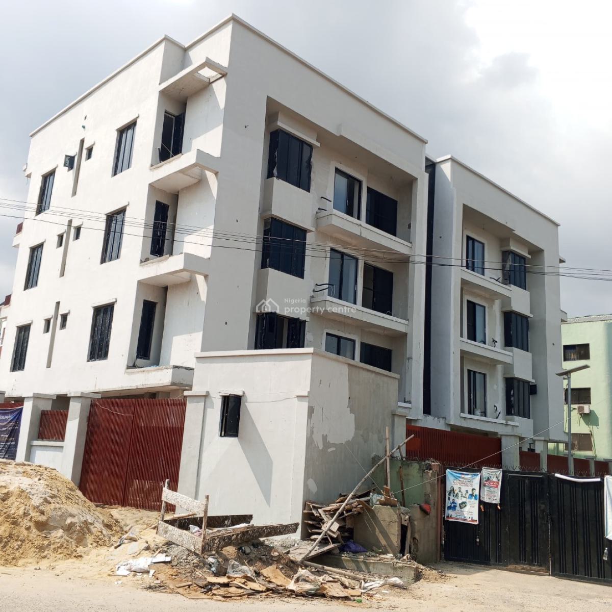 Luxury 3 Bedroom Flat with Lift and Bq, Allen, Ikeja, Lagos, Flat / Apartment for Sale