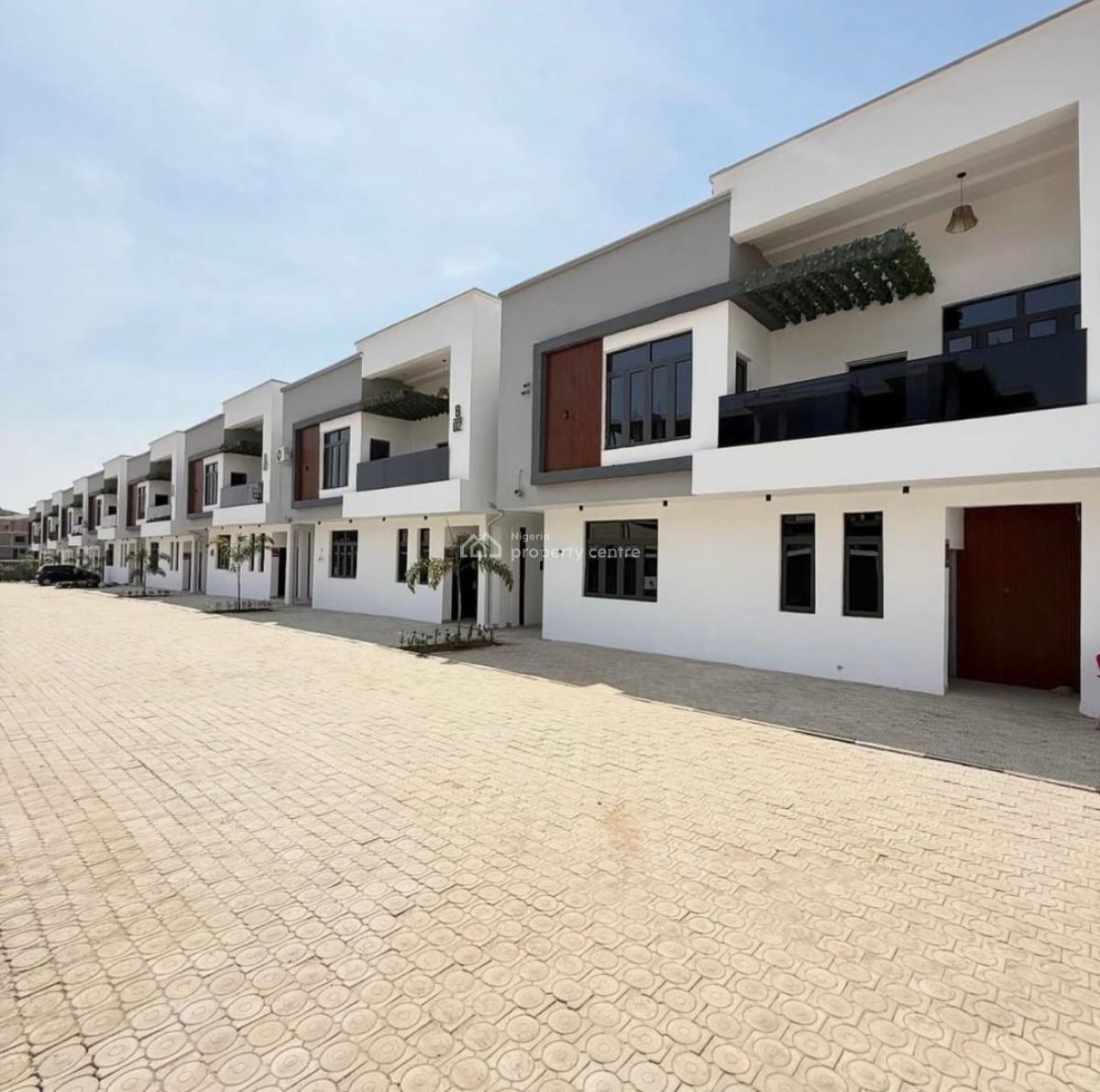 a Brand New Spacious 4-bedroom Semi-detached Duplex + 1bq, Kado, Abuja, Detached Duplex for Sale