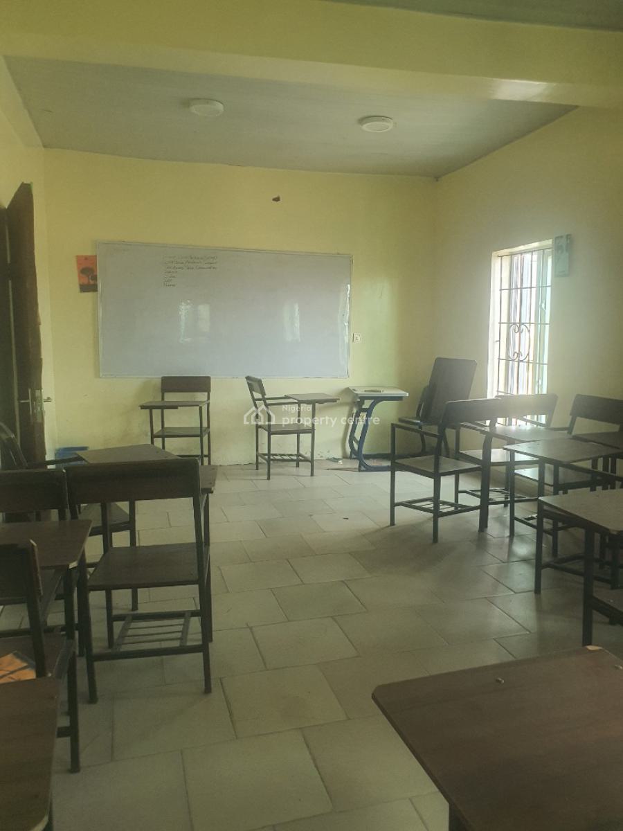 Well Managed School with 150 Students in a Populated Area, Langbasa Road, Badore, Ajah, Lagos, School for Sale