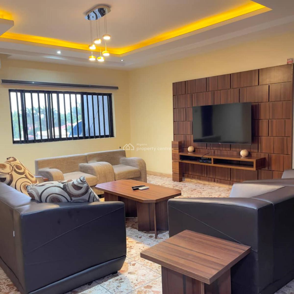 Fully Furnished 3 Bedroom with, Generator, Gym, Cinema and Bar, Wuse 2, Abuja, Flat / Apartment for Rent