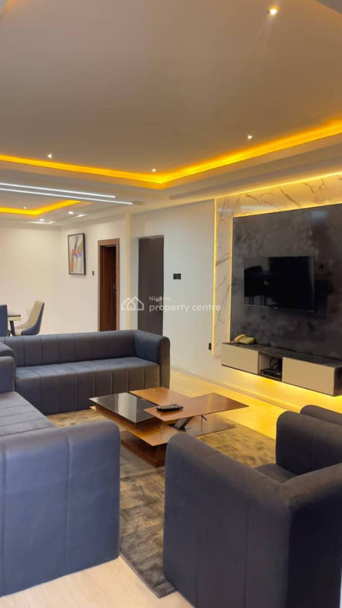 Fully Furnished 3 Bedroom with, Generator, Gym, Cinema and Bar, Wuse 2, Abuja, Flat / Apartment for Rent