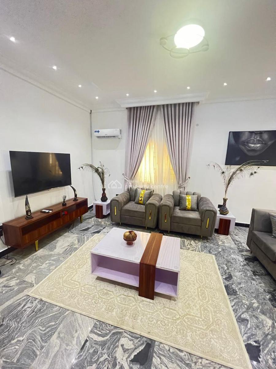 Fully Furnished 3 Bedroom and 1 Bedroom(4 Bedrooms) with 2 Sitting Rooms, By American Intl School, Durumi, Abuja, Terraced Duplex for Sale