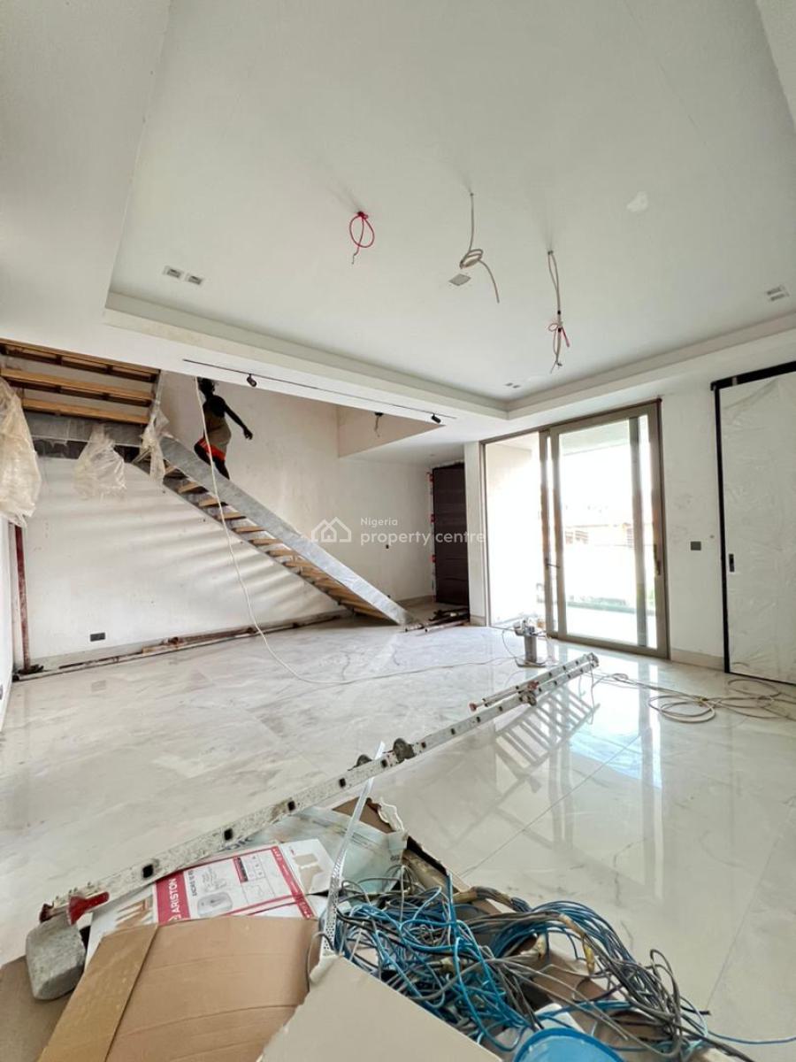 Newly Built 4 Bedroom Maisonette with Pool Gym and Bq, Lekki Phase 1, Lekki, Lagos, Block of Flats for Sale