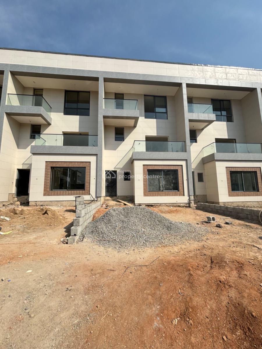 Luxury 5-bedroom Terrace with a Swimming Pool, Katampe Extension, Katampe, Abuja, Terraced Duplex for Sale