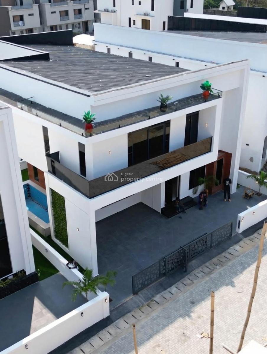 Contemporary 5 Bedroom Detached Duplex, Chevron, Lekki, Lagos, Detached Duplex for Sale
