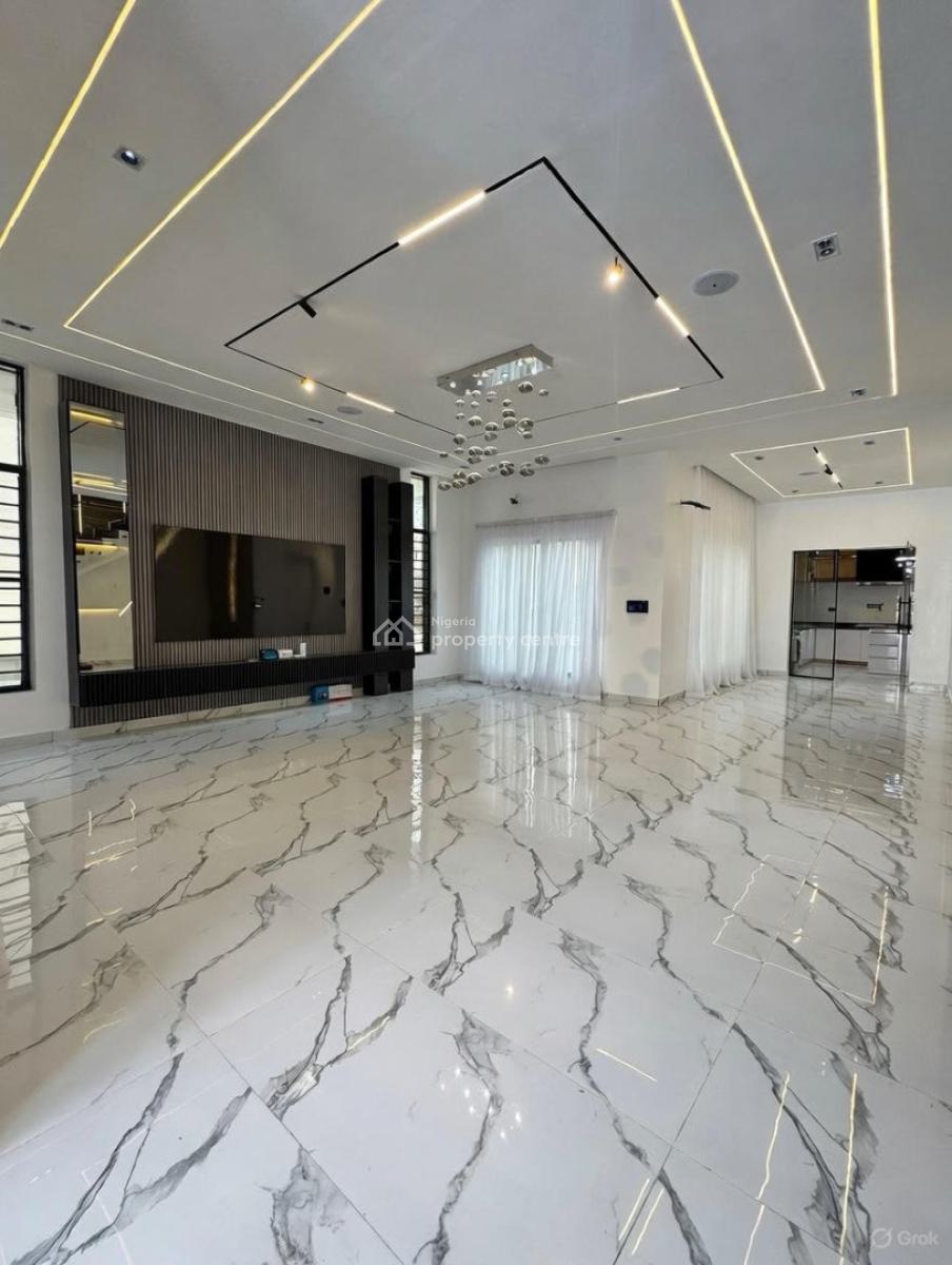 Contemporary 5 Bedroom Detached Duplex, Chevron, Lekki, Lagos, Detached Duplex for Sale
