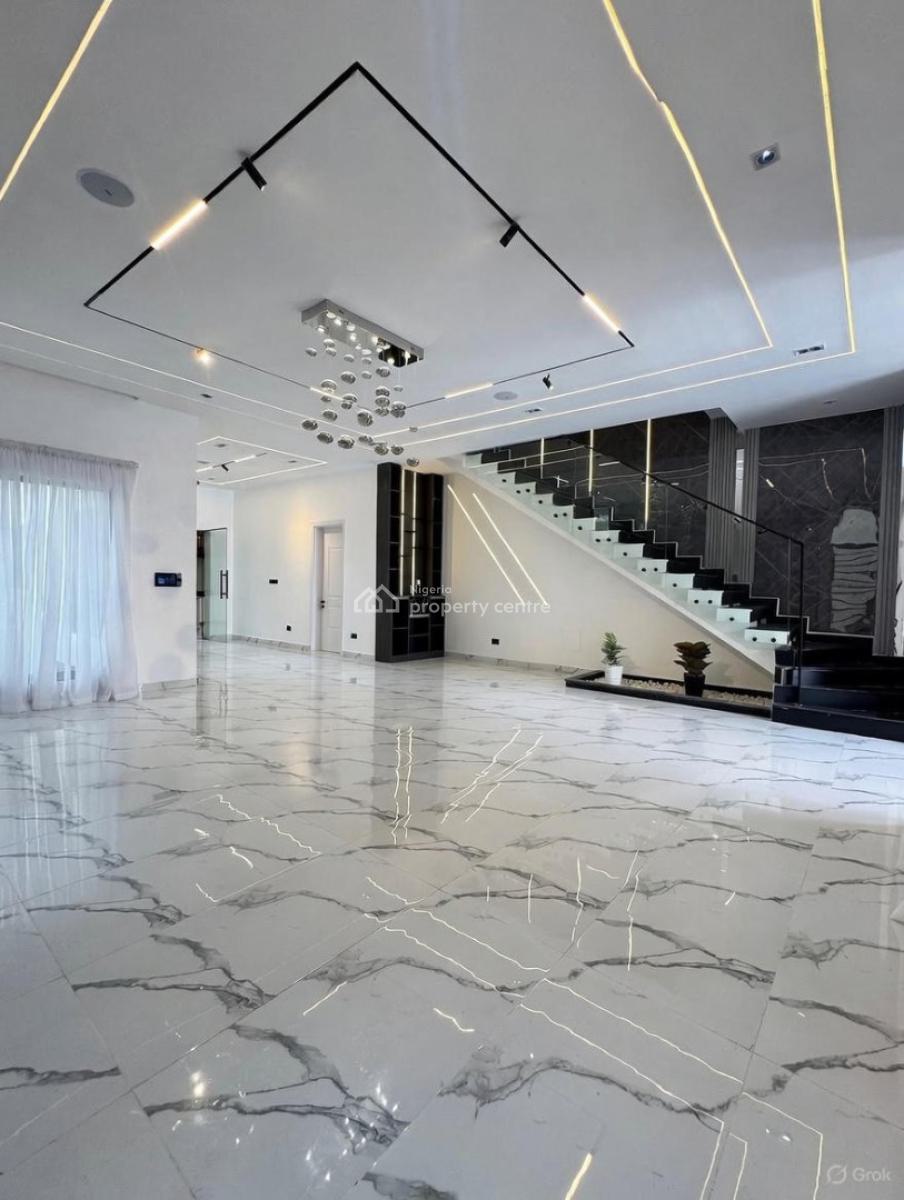 Contemporary 5 Bedroom Detached Duplex, Chevron, Lekki, Lagos, Detached Duplex for Sale