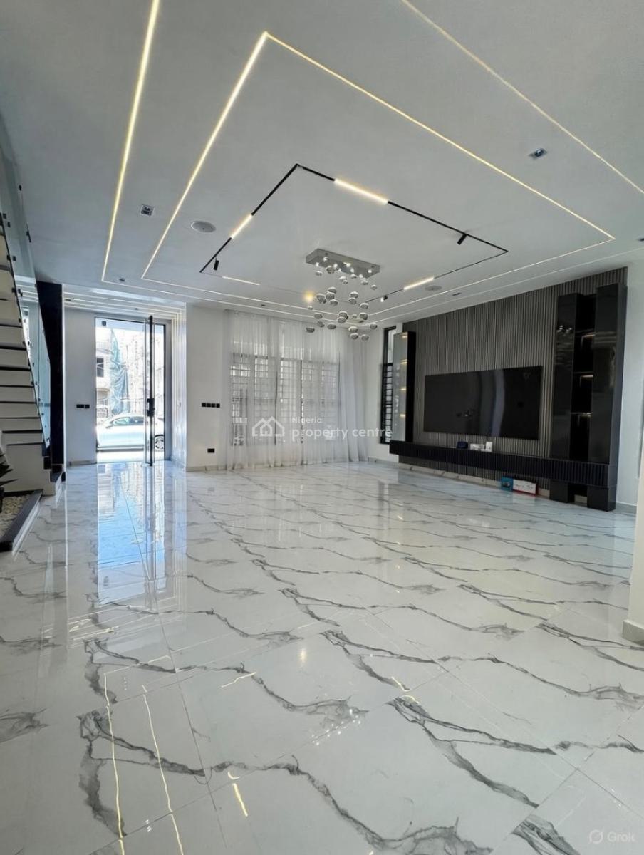 Contemporary 5 Bedroom Detached Duplex, Chevron, Lekki, Lagos, Detached Duplex for Sale