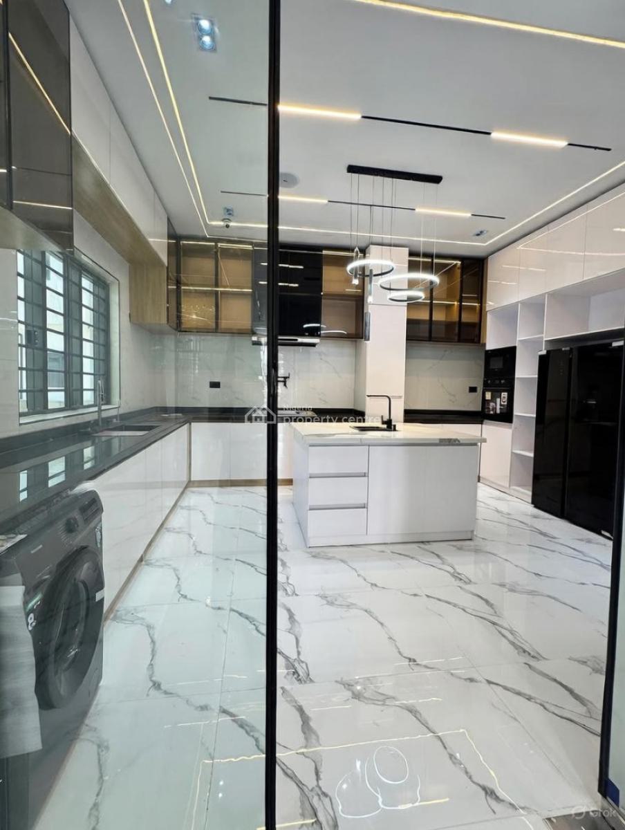 Contemporary 5 Bedroom Detached Duplex, Chevron, Lekki, Lagos, Detached Duplex for Sale