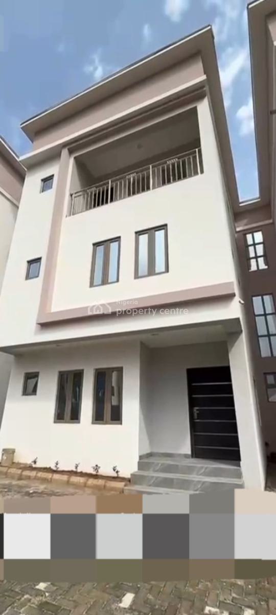 a Brand New Spacious 4-bedroom Terrace Duplex + 1bq, Katampe Abuja (video of The House Is Attached), Katampe (main), Katampe, Abuja, Terraced Duplex for Rent