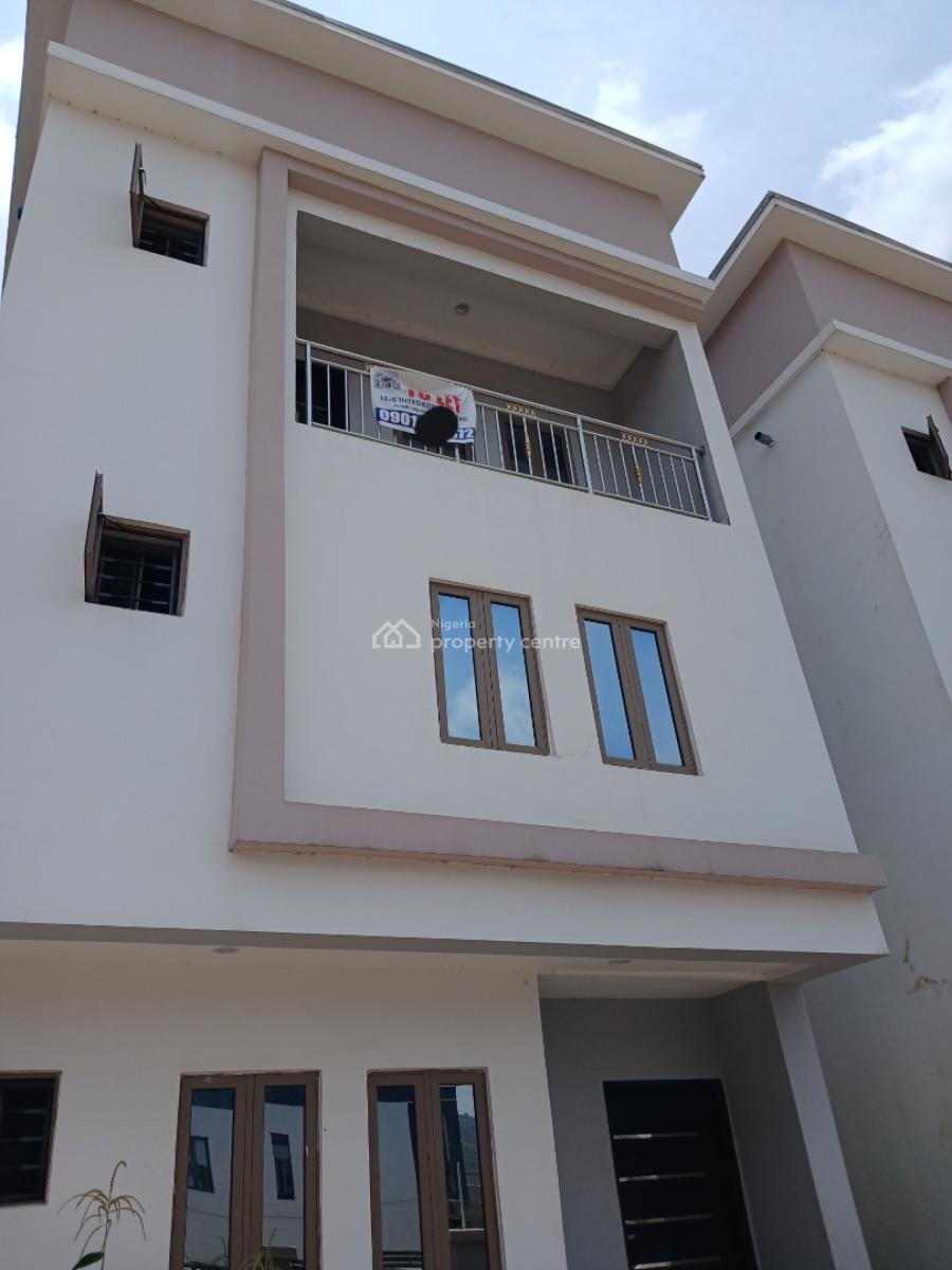 a Brand New Spacious 4 Bedroom Terraced Duplex + 1 Bq, Katampe (main), Katampe, Abuja, Terraced Duplex for Rent