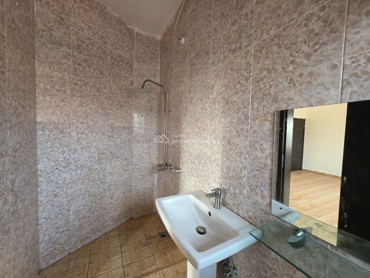 Well Located 2 Bedroom Apartment with Roof Top Terrace, New Road, Igbo Efon, Lekki, Lagos, Block of Flats for Sale