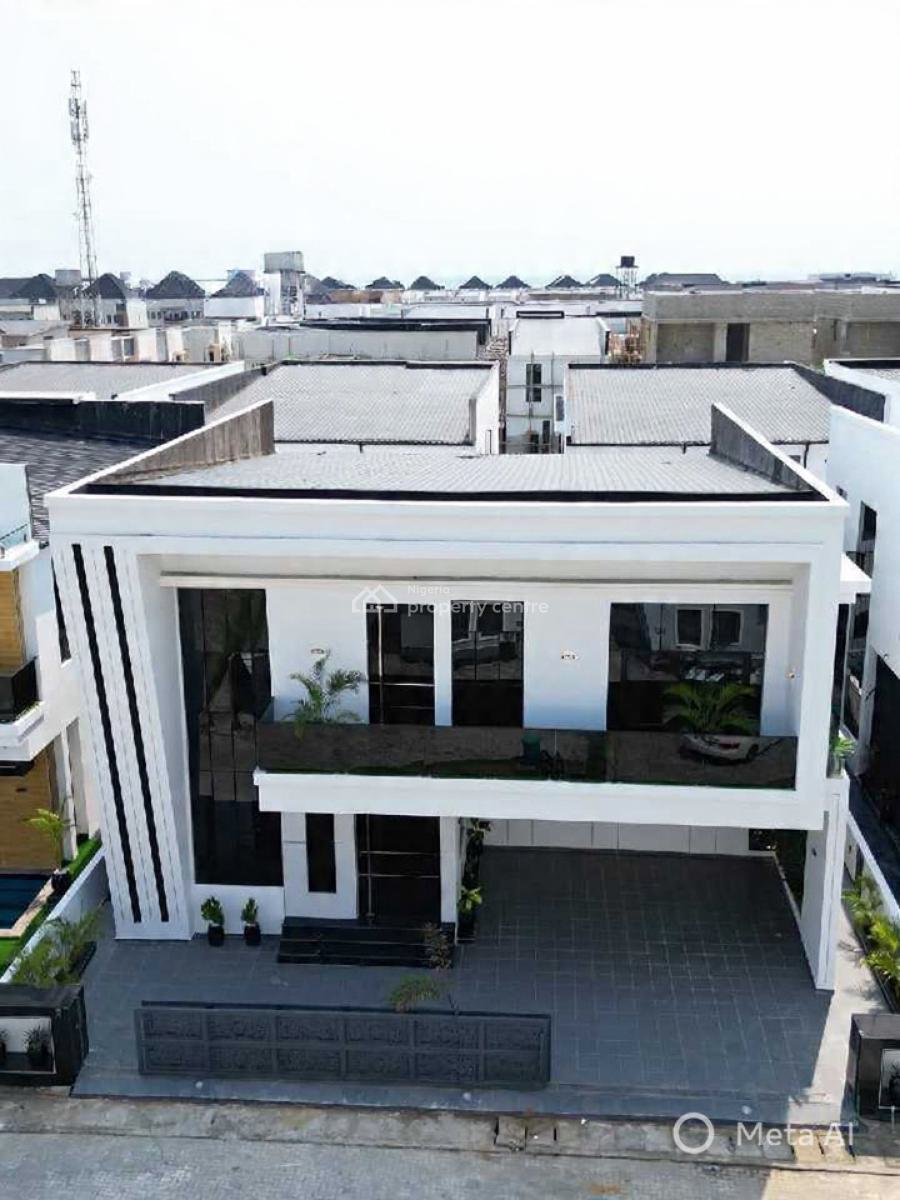 Contemporary 5 Bedroom Detached Duplex, Chevron, Lekki, Lagos, Detached Duplex for Sale