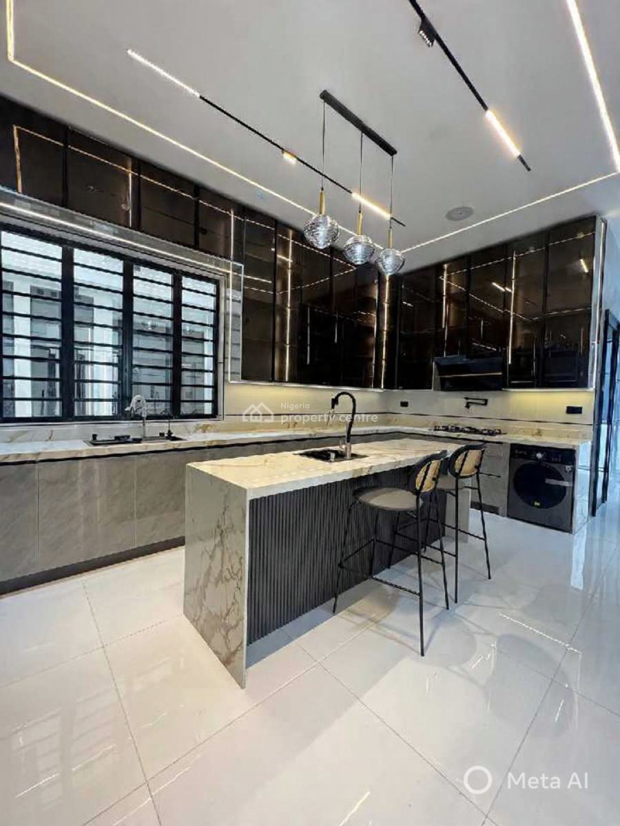 Contemporary 5 Bedroom Detached Duplex, Chevron, Lekki, Lagos, Detached Duplex for Sale