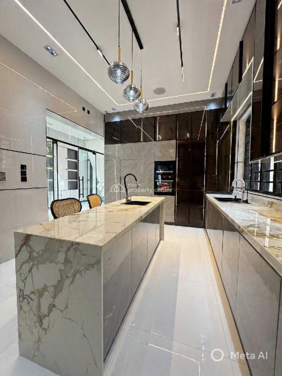 Contemporary 5 Bedroom Detached Duplex, Chevron, Lekki, Lagos, Detached Duplex for Sale