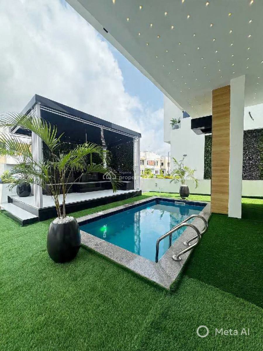 Contemporary 5 Bedroom Detached Duplex, Chevron, Lekki, Lagos, Detached Duplex for Sale