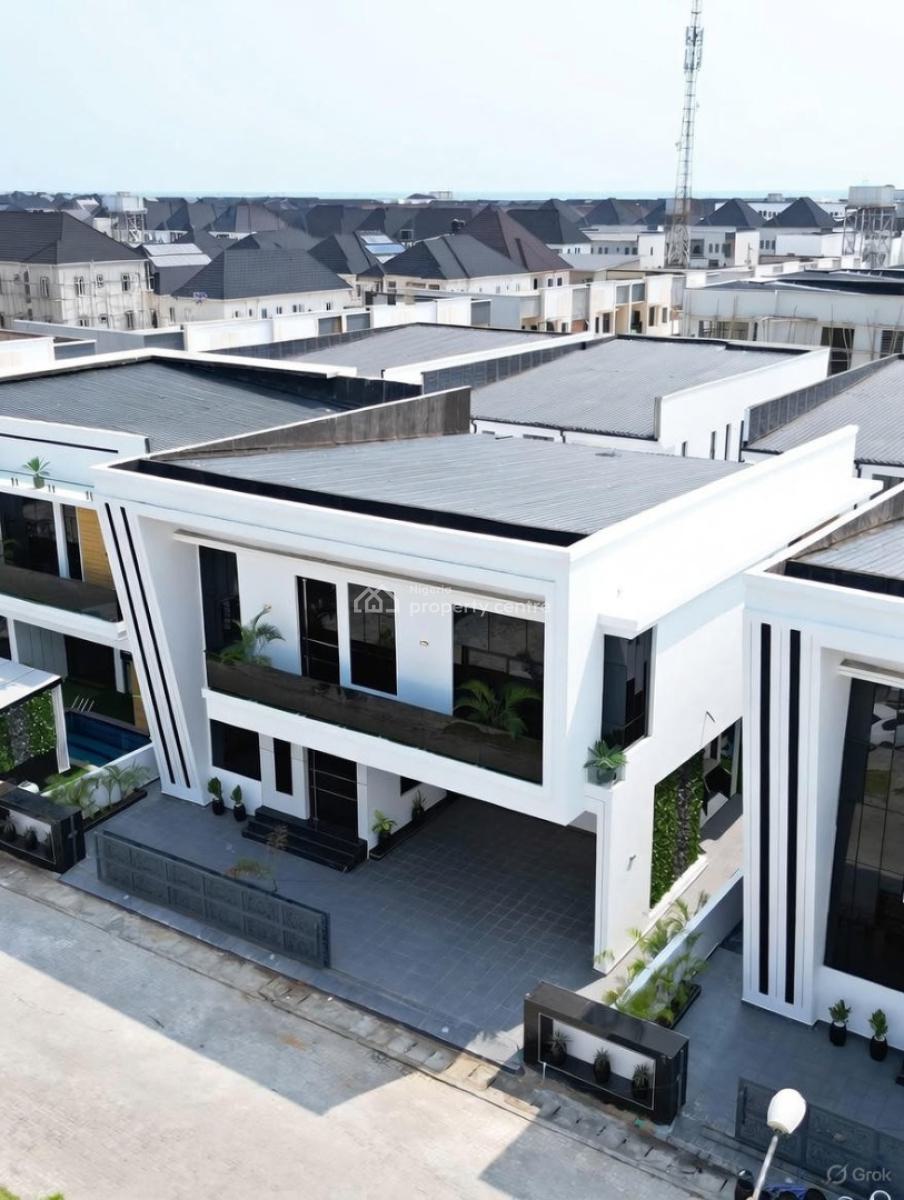 Contemporary 5 Bedroom Detached Duplex, Chevron, Lekki, Lagos, Detached Duplex for Sale