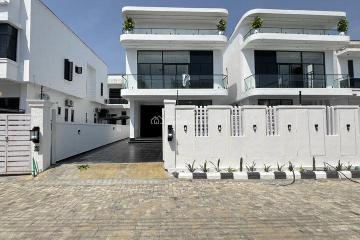 Luxury 5 Bedroom Detached House with Swimming Pool and Bq, Lekki, Lagos, Detached Duplex for Sale