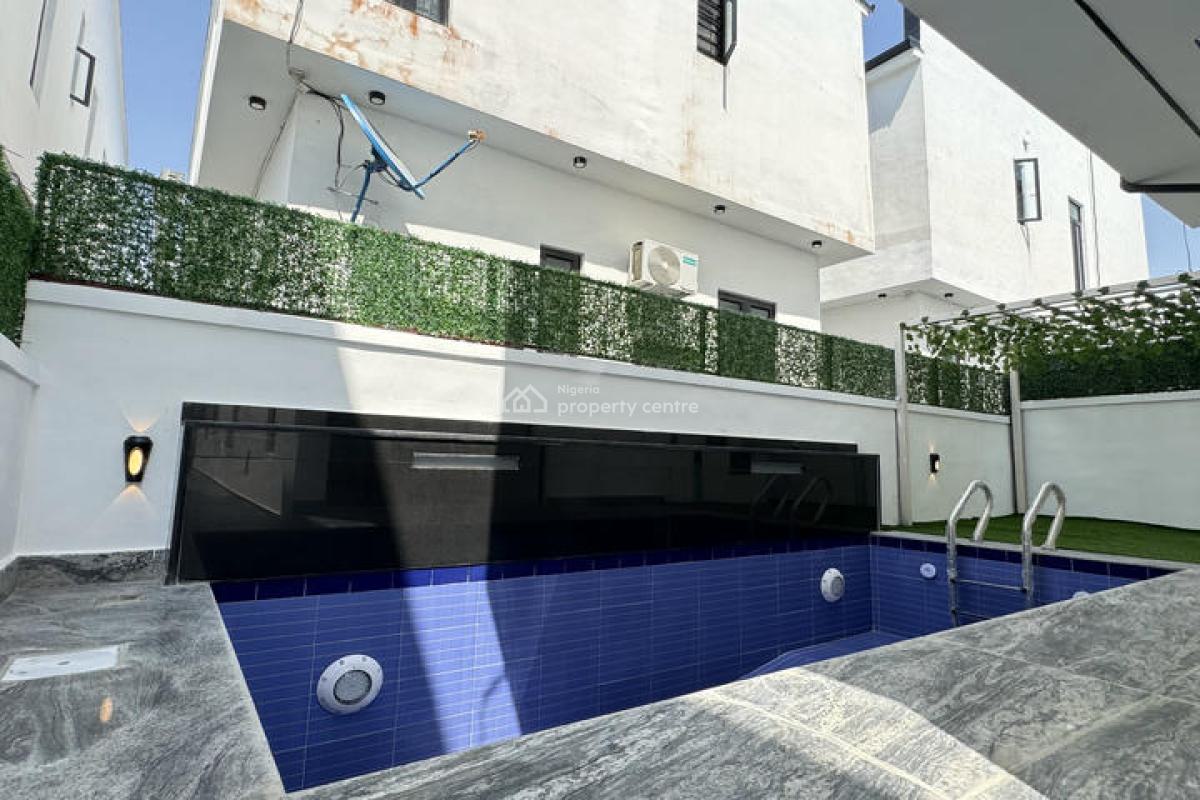 Luxury 5 Bedroom Detached House with Swimming Pool and Bq, Lekki, Lagos, Detached Duplex for Sale