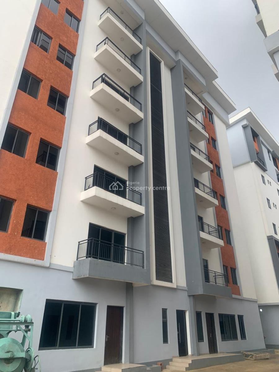 Standard 3 Bedroom Flat with a Room Bq, with Common Swimming Pool, Alausa Heights, Ikeja, Lagos, Flat / Apartment for Rent