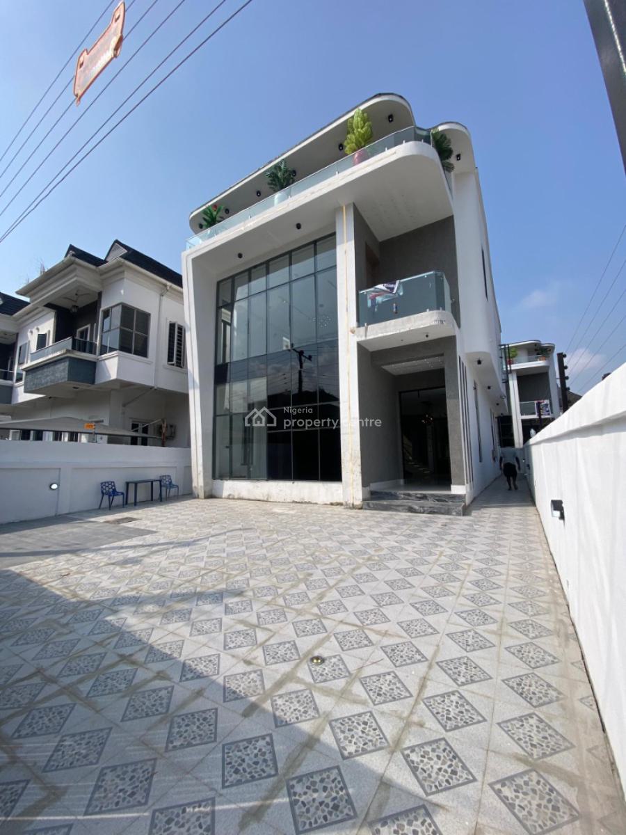 5 Bedroom Fully Detached Duplex with Bq, Oral Estate, Ikota, Lekki, Lagos, Detached Duplex for Sale