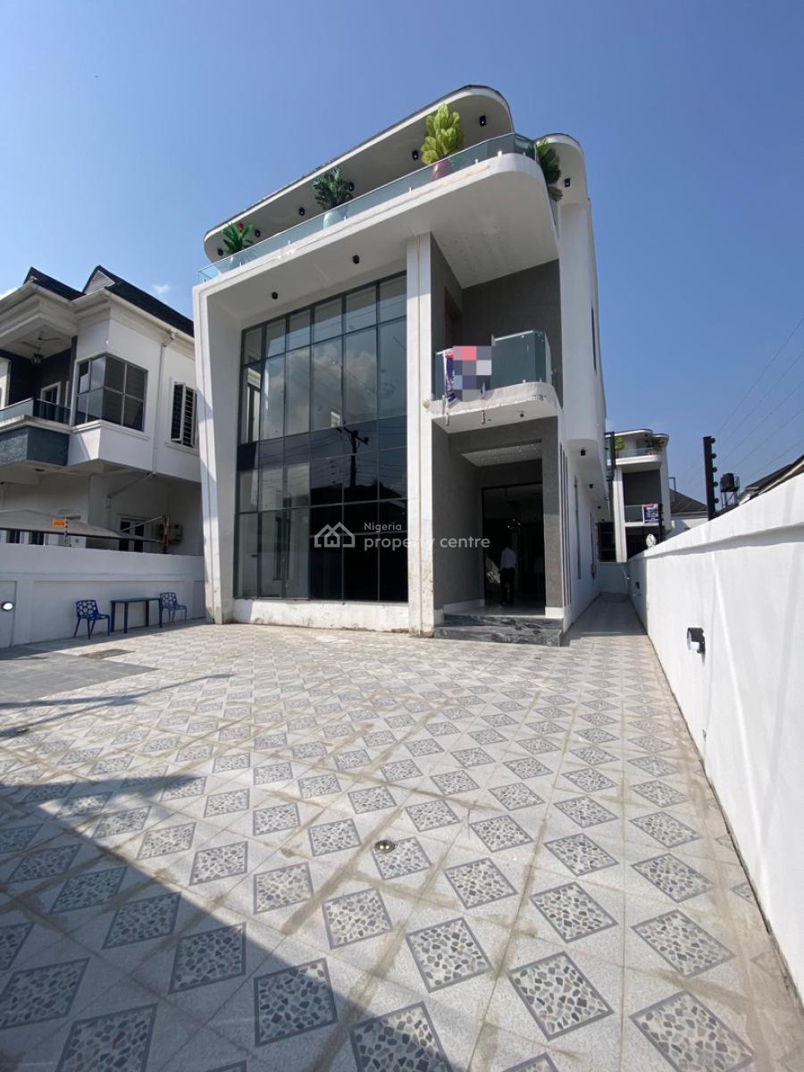 5 Bedroom Fully Detached Duplex with Bq, Oral Estate, Lekki, Lagos, Detached Duplex for Sale