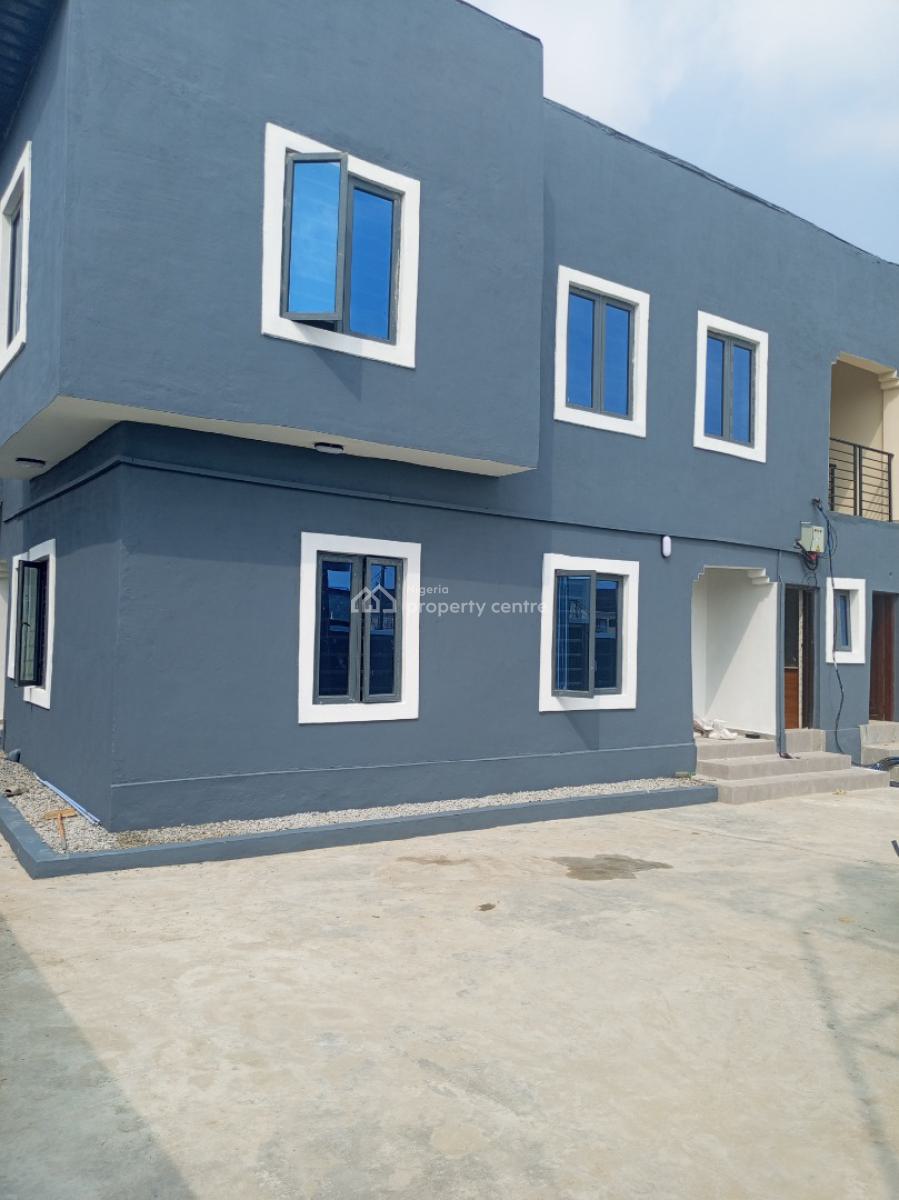 Newly Built 2bedroom Apartment (upstairs) with Private Staircase, Harmony Estate Lamgbasa, Ajah, Lagos, Flat / Apartment for Rent