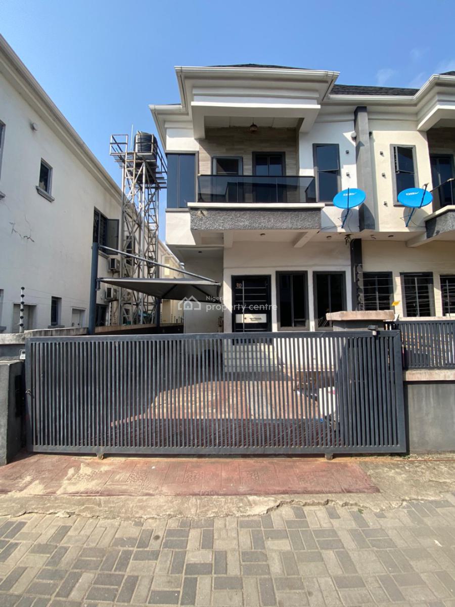 4 Bedroom Semi Detached Duplex with Bq, Oral Estate, Lekki, Lagos, Semi-detached Duplex for Rent