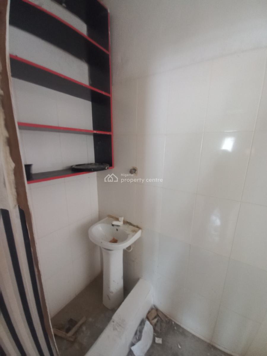 Spacious Mini Flat with 2 Toilets, Upstairs, Thera Annex, Sangotedo, Ajah, Lagos, Mini Flat (room and Parlour) for Rent