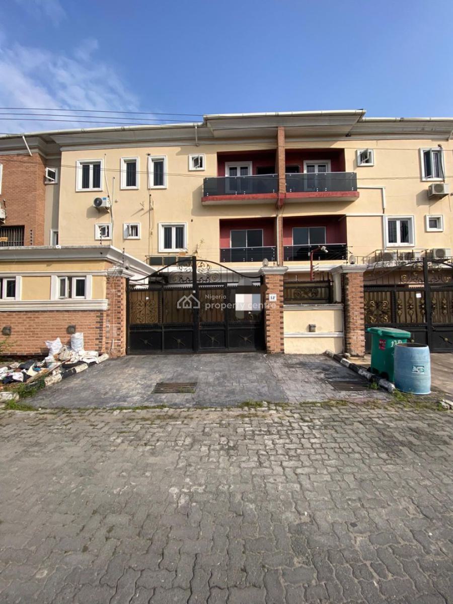 4 Bedroom Terrace Duplex with 2 Bq, Oral Estate, Lekki, Lagos, Terraced Duplex for Rent