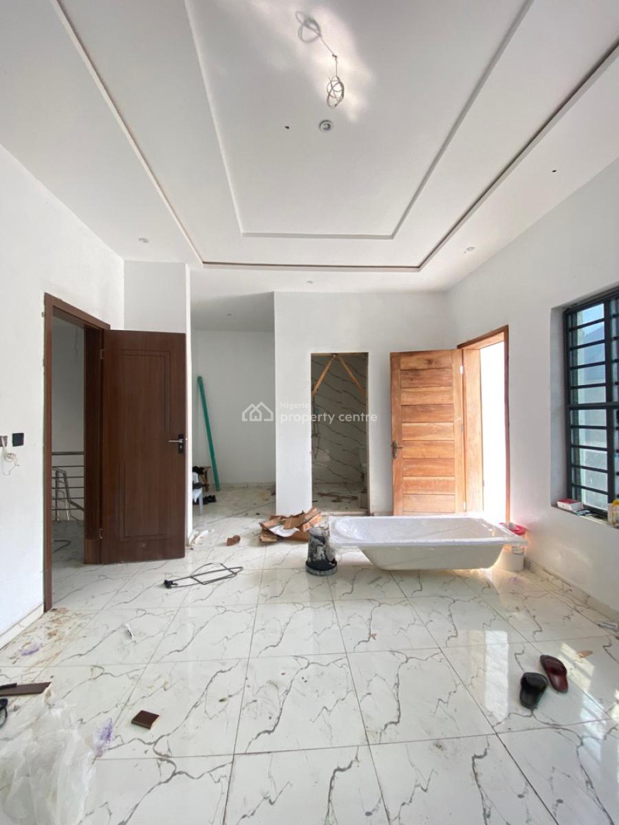 4 Bedroom Semi Detached Duplex with a Room Bq, Oral Estate, Lekki, Lagos, Semi-detached Duplex for Rent