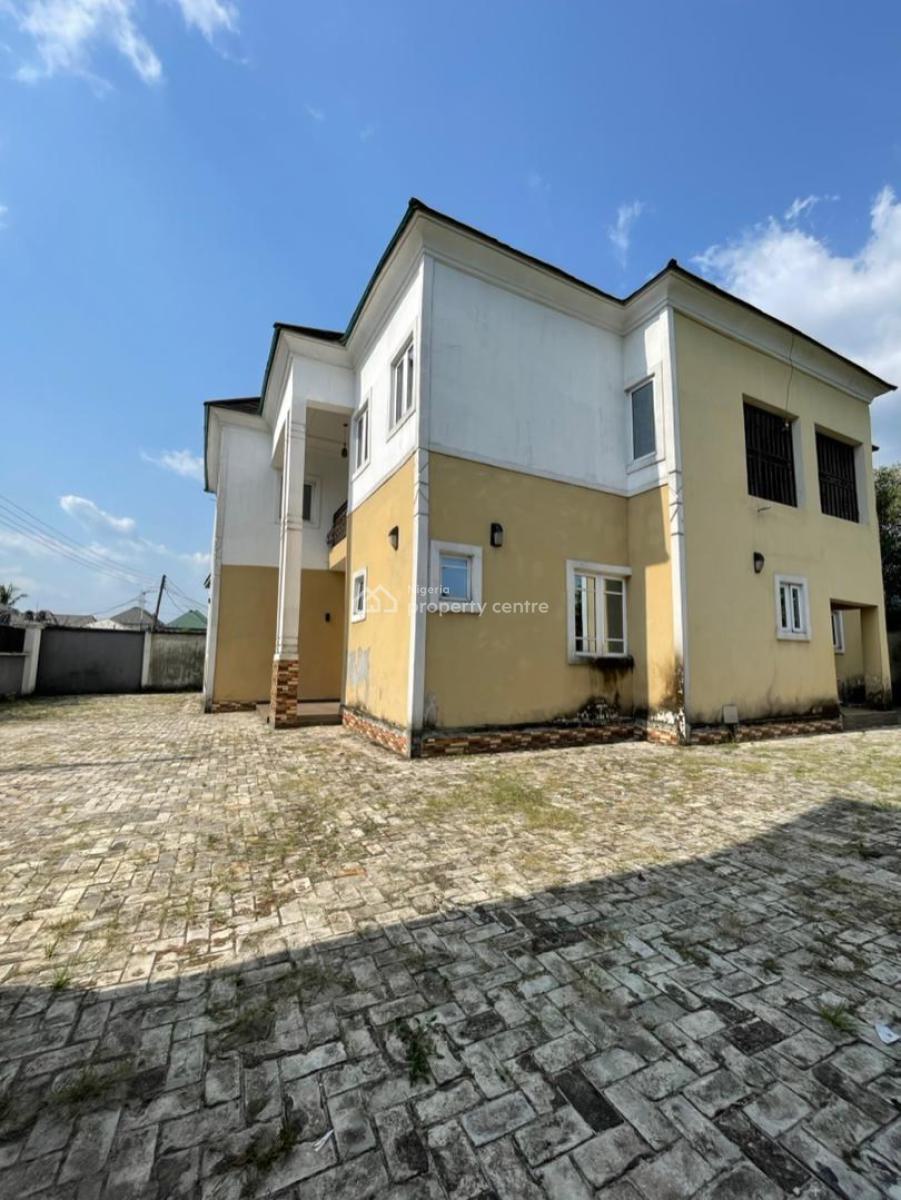 Executive 5 Bedroom Duplex with Bq & Gatehouse, Off Sars Road, Port Harcourt, Rivers, Detached Duplex for Sale