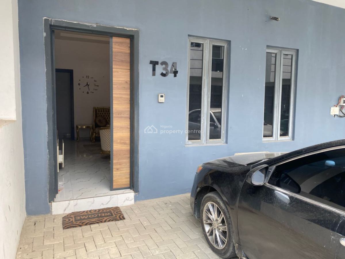 a Luxury Furnished 4 Bedrooms Terrace, Spring Villa Estate, Sangotedo, Ajah, Lagos, Terraced Duplex for Rent