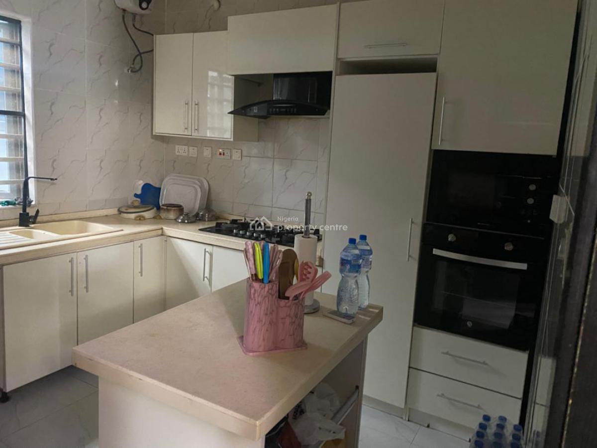 a Luxury Furnished 4 Bedrooms Terrace, Spring Villa Estate, Sangotedo, Ajah, Lagos, Terraced Duplex for Rent