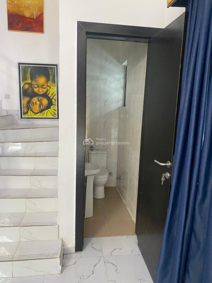 a Luxury Furnished 4 Bedrooms Terrace, Spring Villa Estate, Sangotedo, Ajah, Lagos, Terraced Duplex for Rent