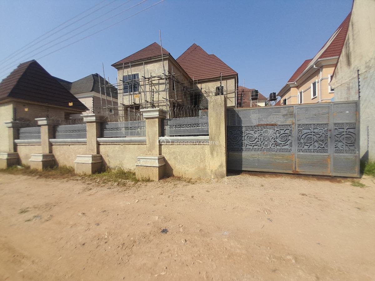 Brand New 4 Bedroom Fully Detached House with 2 Room Bq, Gwarinpa, Abuja, Detached Duplex for Sale