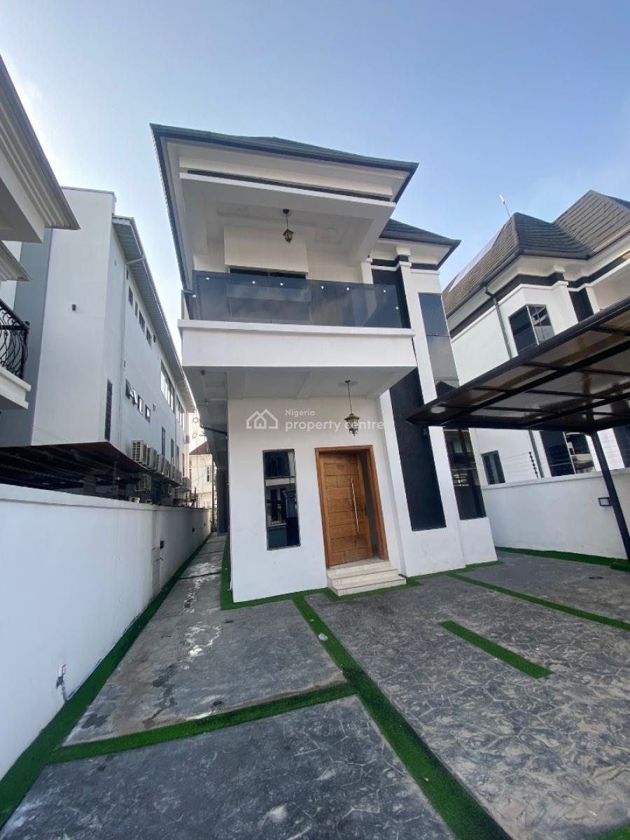 Luxury 5 Bedroom Fully Detached Duplex, Chevron, Lekki, Lagos, Detached Duplex for Sale