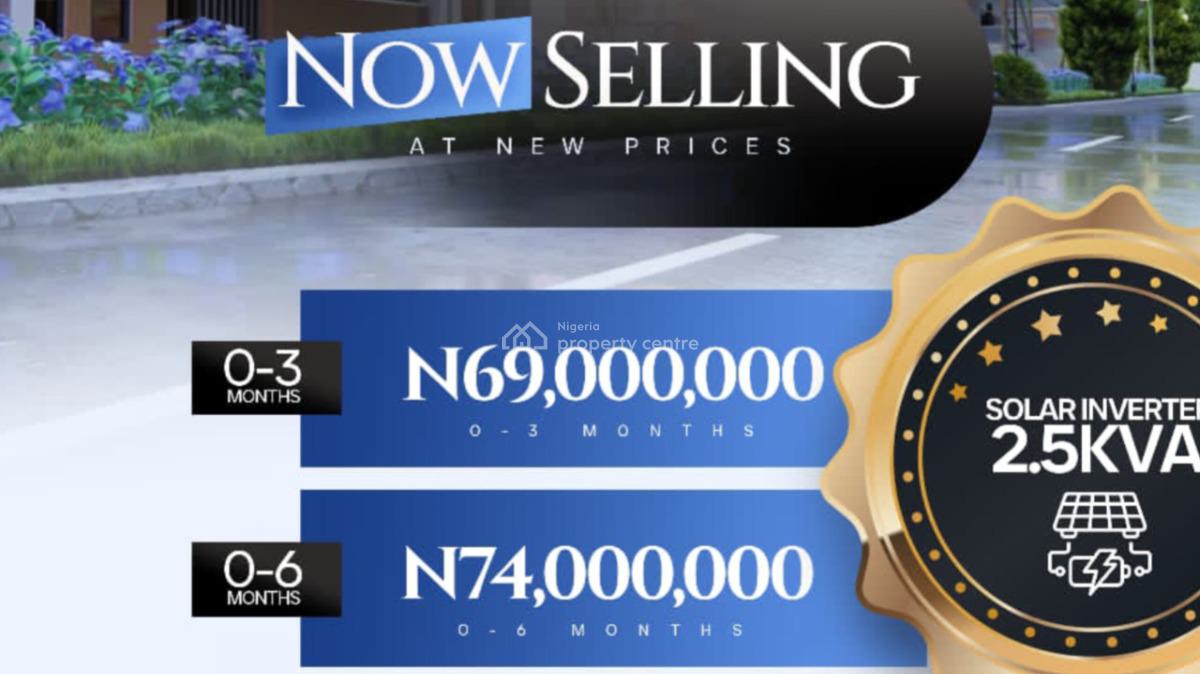 3 Bedroom Detached Bungalow, Eleranigbe, Ibeju Lekki, Lagos, Detached Bungalow for Sale