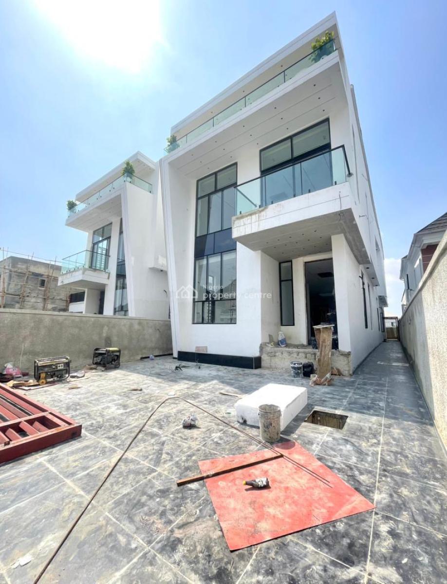 Luxury 5 Bedroom Fully Detached Duplex with Bq, Swimming Pool, Ajah, Lagos, Detached Duplex for Sale