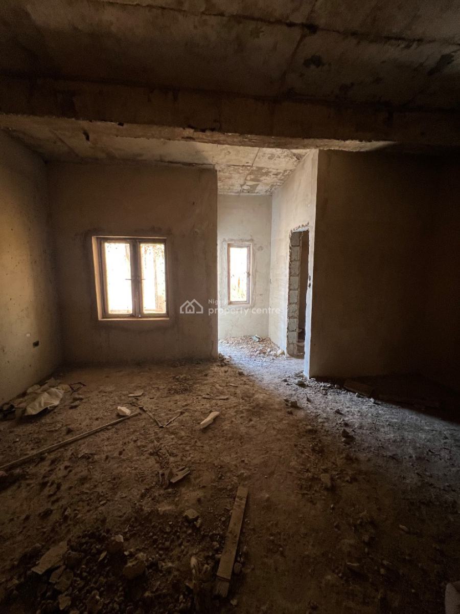 Semi Finished 4 Bedroom Terrace + Bq, Life Camp, Abuja, Terraced Duplex for Sale