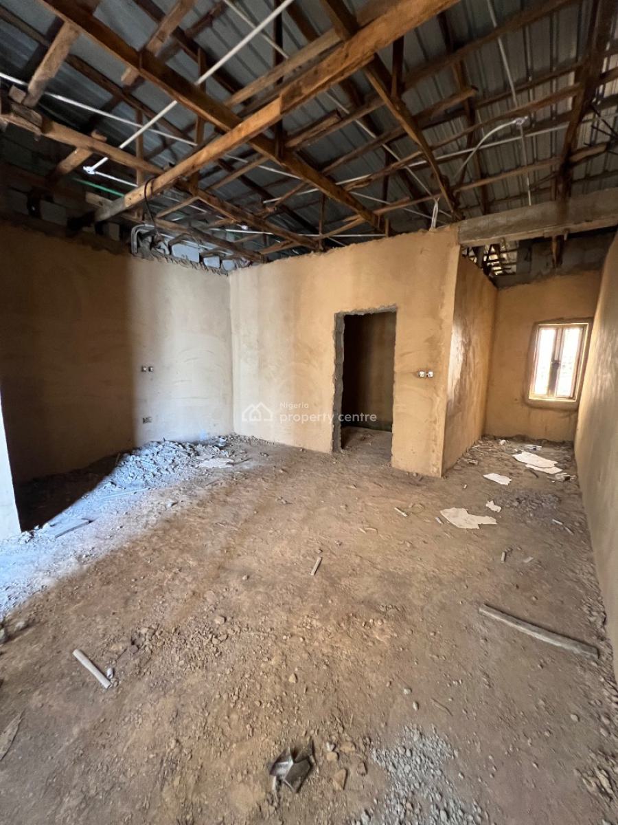 Semi Finished 4 Bedroom Terrace + Bq, Life Camp, Abuja, Terraced Duplex for Sale