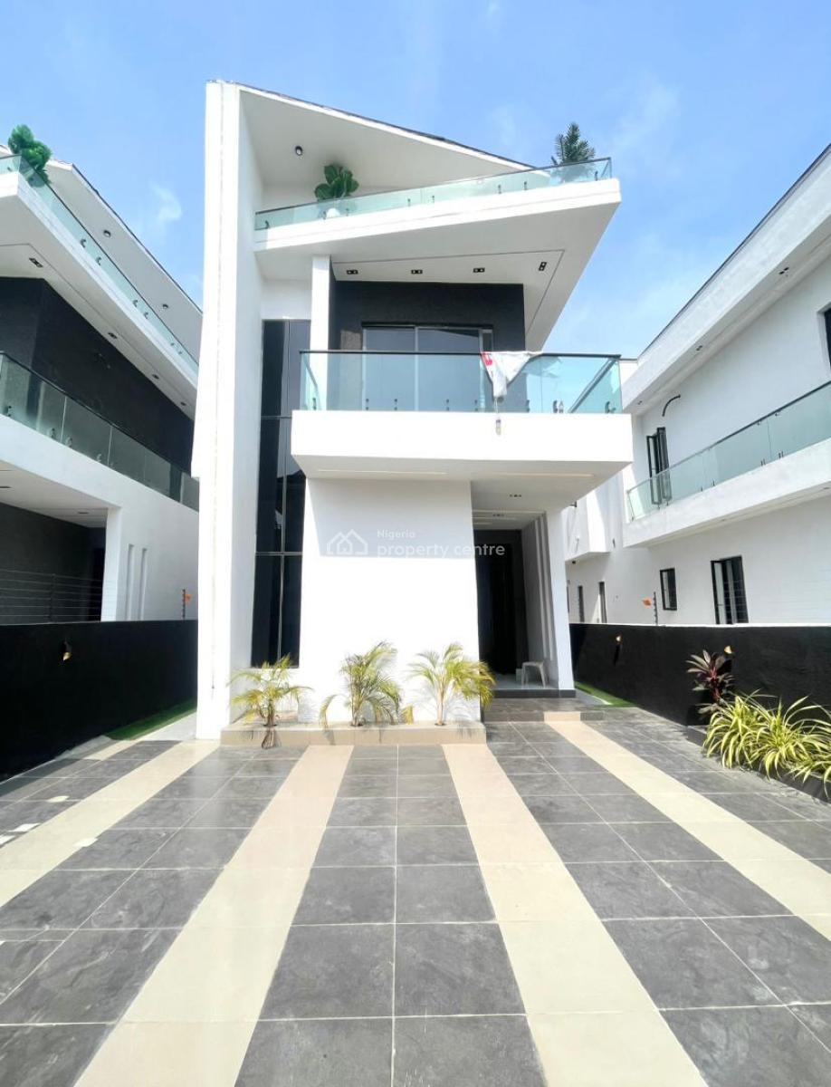 Luxury 5 Bedroom Fully Detached Duplex with Bq and Swimming Pool, Ajah, Lagos, Detached Duplex for Sale