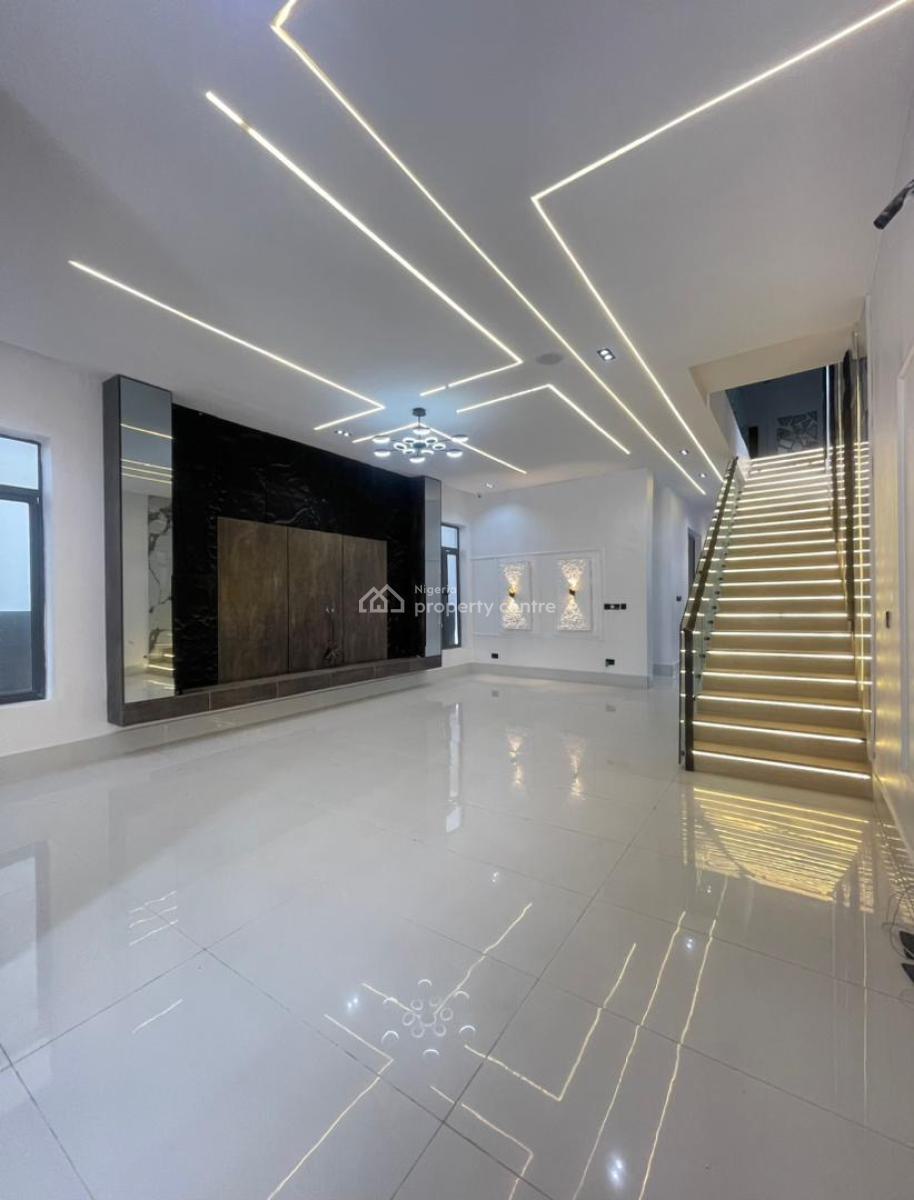 Luxury 5 Bedroom Fully Detached Duplex with Bq and Swimming Pool, Ajah, Lagos, Detached Duplex for Sale