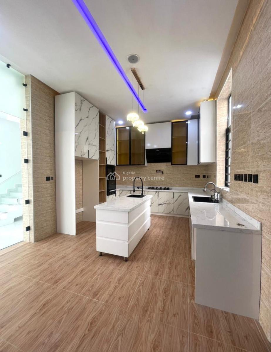 Luxury 5 Bedroom Fully Detached Duplex with Bq and Swimming Pool, Ajah, Lagos, Detached Duplex for Sale