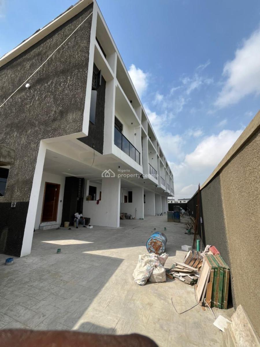 Superb 3 Bedroom Terrace Duplex with Bq, Ajah, Lagos, Terraced Duplex for Sale