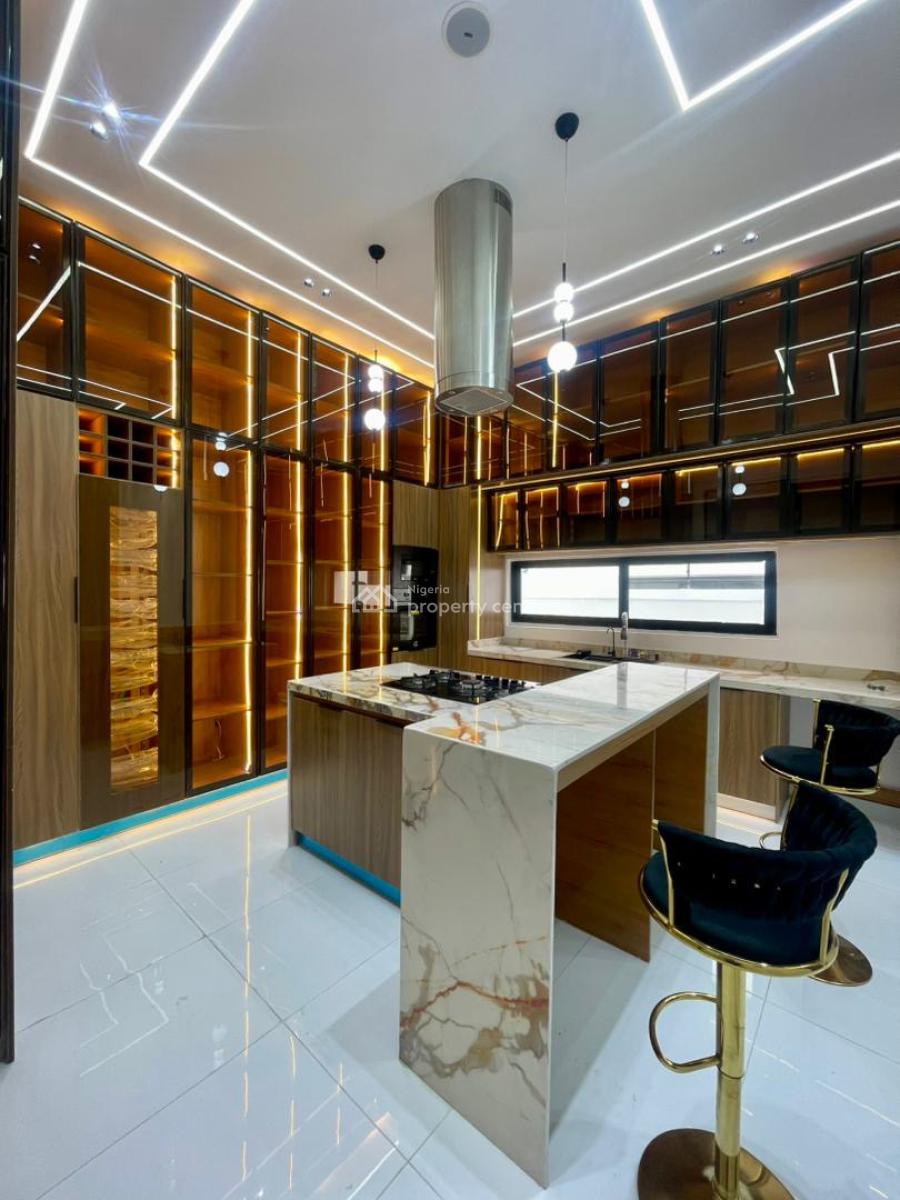 Outstanding Luxury 5 Bedroom Fully Detached Duplex with Gym,rooftop Terrace, Ikota, Lekki, Lagos, Detached Duplex for Sale