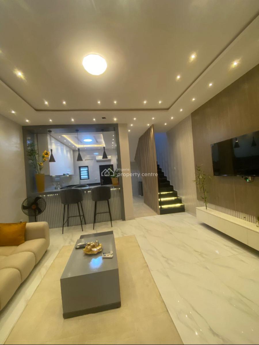 Fully Furnished 1 Bedroom Duplex (miniflat Duplex), Estate Besides Royal Garden Estate, Ajah, Lagos, Mini Flat (room and Parlour) for Rent