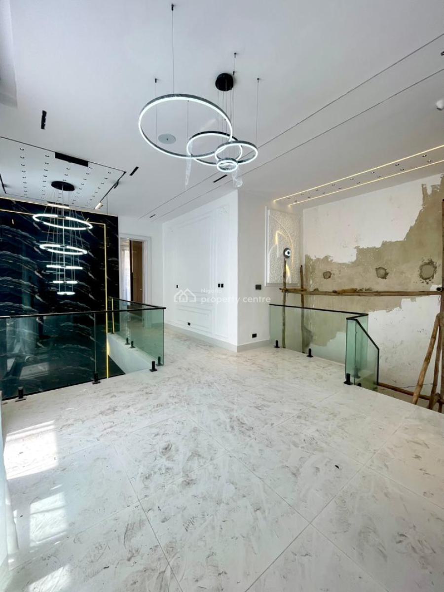 Gracefully Carved 5 Bedroom Luxury Smart Home with Swimming Pool and Bq, Chevron, Lekki, Lagos, House for Sale