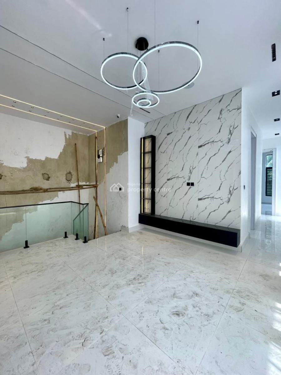 Gracefully Carved 5 Bedroom Luxury Smart Home with Swimming Pool and Bq, Chevron, Lekki, Lagos, House for Sale