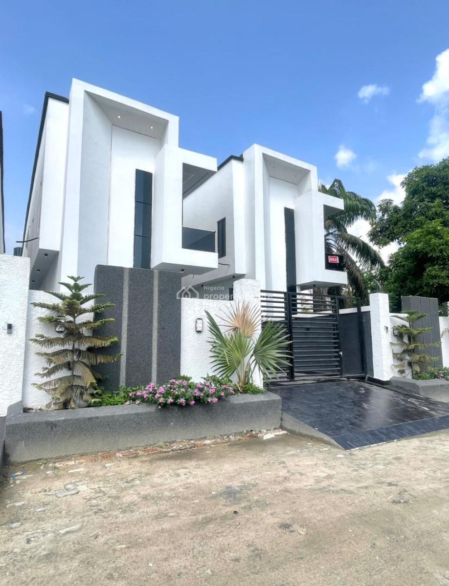 5 Bedroom Fully Detached Duplex with Staircase Motion Sensor, Ajah, Lagos, Detached Duplex for Sale